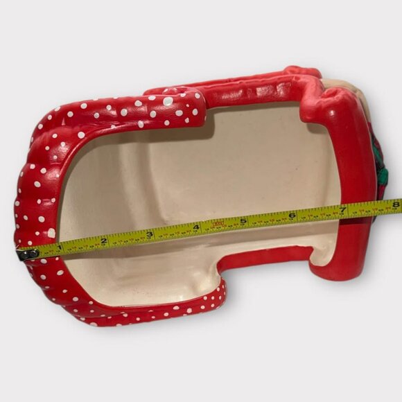Vintage 1980s Kimple Ceramic Christmas Sleigh - Picture 8 of 9